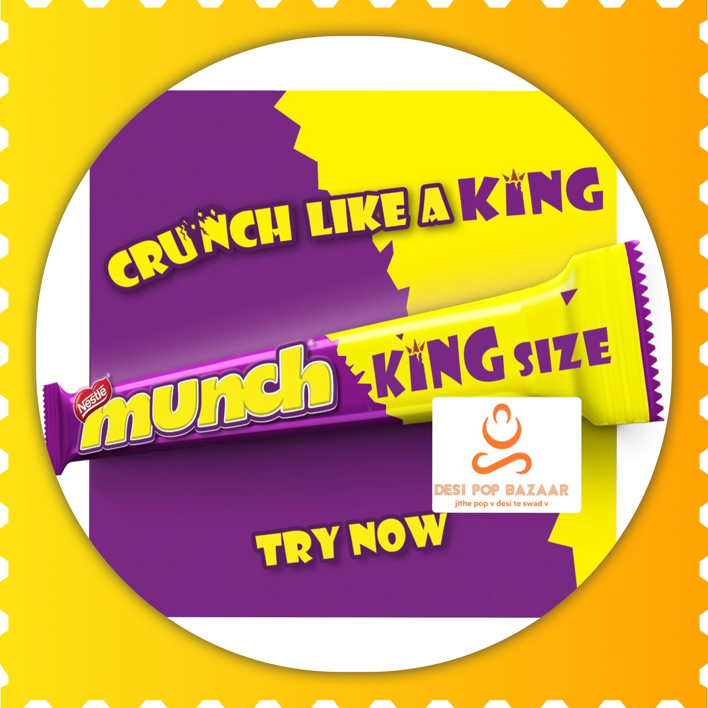 MUNCH CHOCOLATE / 6 Pieces